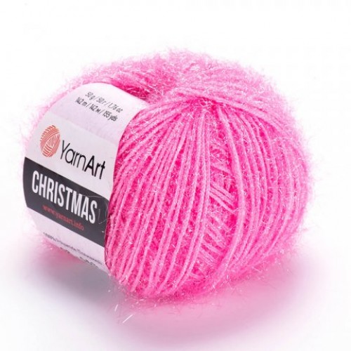 YarnArt Christmas Кристмас, 08-057. цв-розовый
