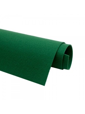 Корейский фетр,жесткий,зеленый.1,2 мм,размер 33*26см