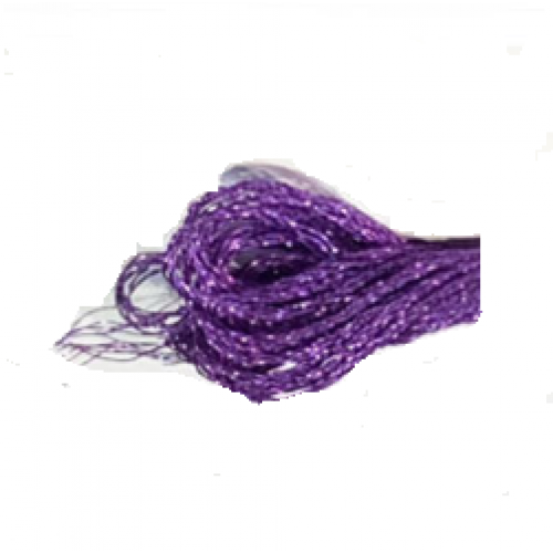 Нитки для вышивания металлик. Purple-Е3837-аналог ДМС