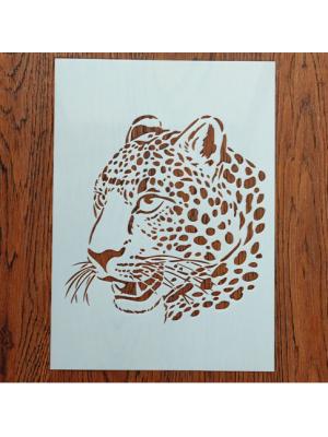 Трафарет №20-0,Леопард, размер 21*28 см