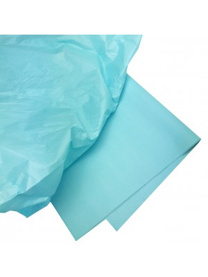 Папиросная бумага тишью,голубая,цена за 10 листов