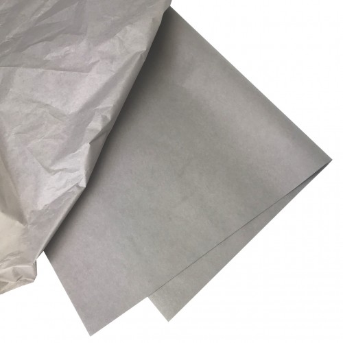 Папиросная бумага тишью,цв-серый,цена за 10 листов