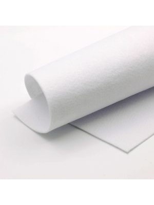 Корейский фетр,жесткий,гр-белый.(молочный)1,2 мм,размер 33*26см