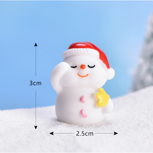Снеговик №1 ,миниатюра,цена за 1 шт