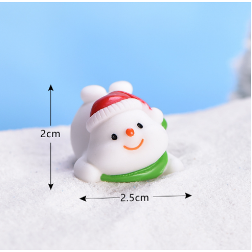 Снеговик №3 ,миниатюра,цена за 1 шт