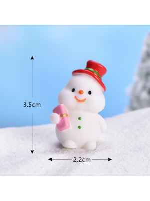 Снеговик №4 ,миниатюра,цена за 1 шт