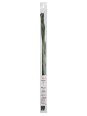 Проволока флористическая в оплётке Fiorico  0.95 мм- 20 шт. 40 см,цв-зеленый