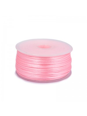 Атласный шнур,2 мм. розовый,цена за 1 метр