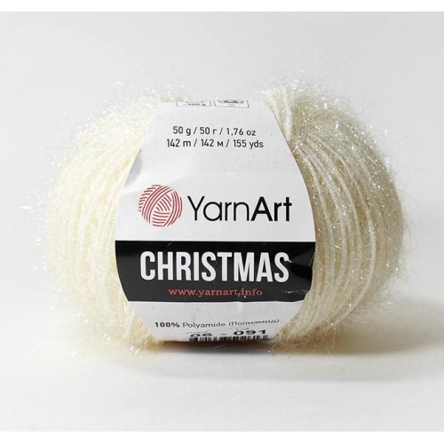 YarnArt Christmas Кристмас, 06. цв-молочный