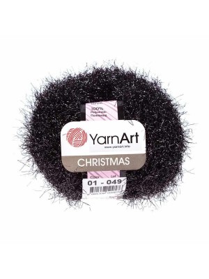 YarnArt Christmas Кристмас, 01-072. цв-чёрный