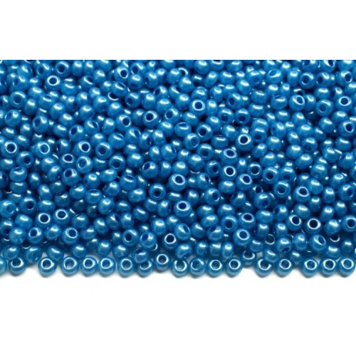 Чешский бисер   10/0 ,5 грамм, цв 17736  синий непрозрачный