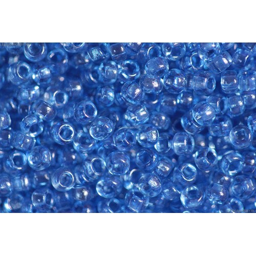 Чешский бисер   10/0 ,5 грамм, цв 01132 прозрачный синий