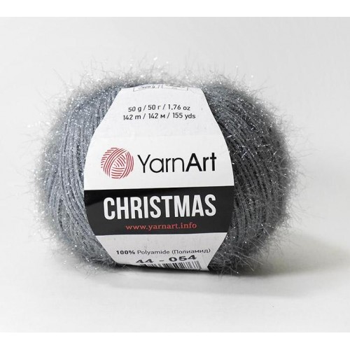YarnArt Christmas Кристмас, 44-058. цв-серый