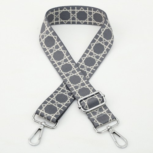 Ремень для сумки с карабинами,цв.карабина-серебро,3,8 см,дл140см