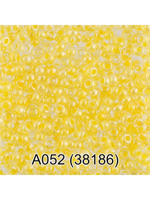 Чешский бисер А052-38186- 10/0 ,5 гр,цв- желтый 