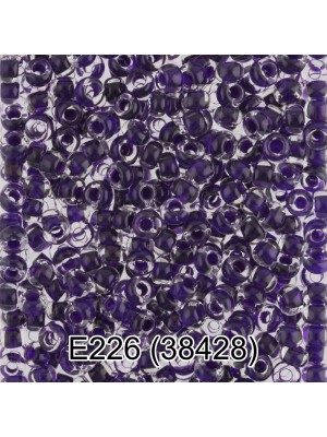 Чешский бисер E226-38428- 10/0 ,5 гр,цв-темно-фиолетовый