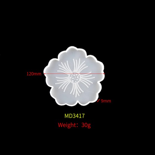 Молд подстаканник-цветок ,12*12см
