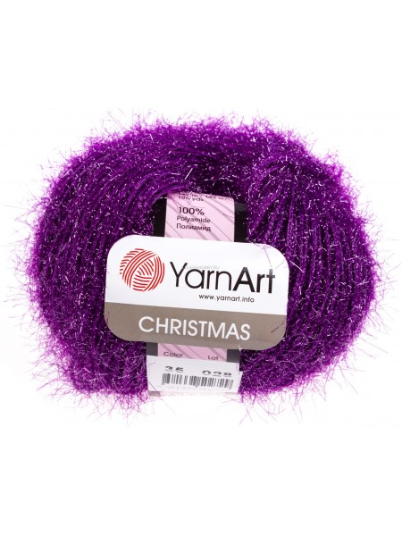 YarnArt Christmas Кристмас, 35-029. цв-фиолетовый