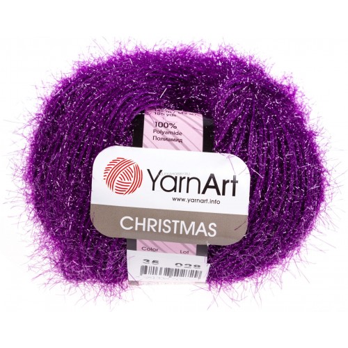 YarnArt Christmas Кристмас, 41-032. цв-фиолетовый
