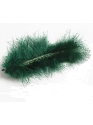 Перья декоративные,цв-т-зелёный,размер10-15 см,цена за 50 шт