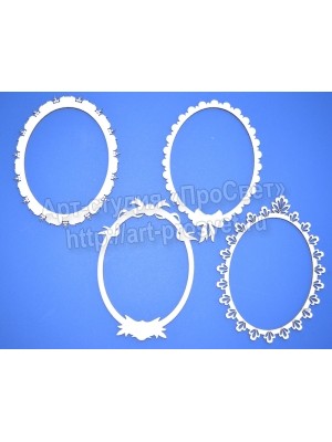 Чипборд №04--"Набор рамок"