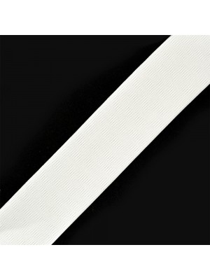 Резинка широкая,белая,50 мм,цена за 1 метр