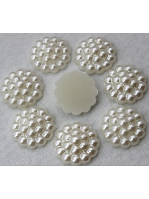 Полужемчуг декоративный,молочный. Цена за 10шт