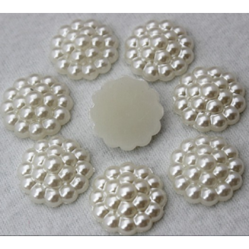 Полужемчуг декоративный,молочный. Цена за 10шт