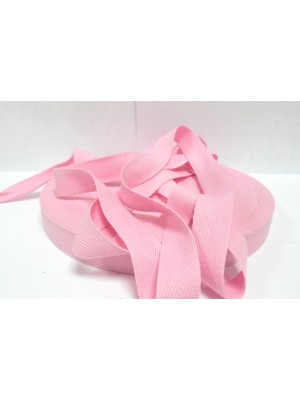 Лента хлопковая( киперная,розовая ),20мм,цена за 1 метр