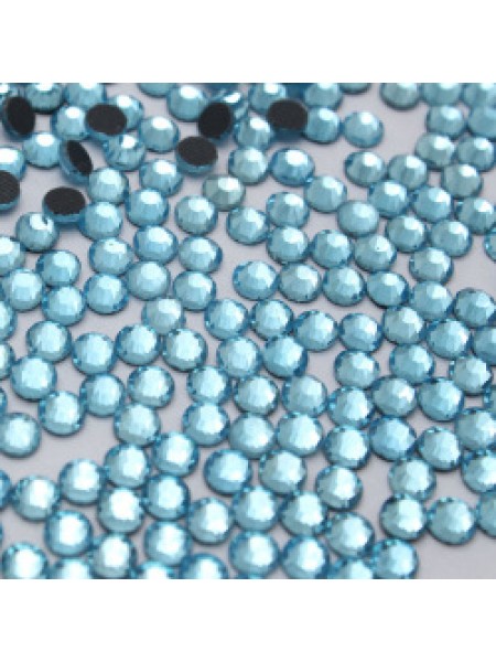 Стразы термоклеевые DMC-SS-16-голубые,№10,цена за 10 шт