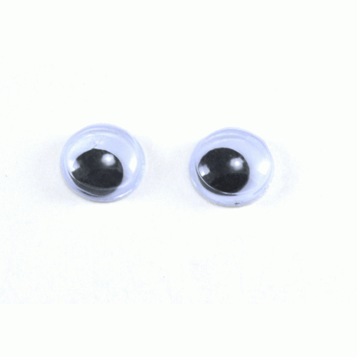Глаза круглые с бегающими зрачками , 4 мм, цена за пару