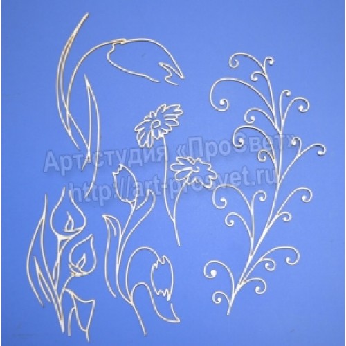 Чипборд №3-"Узор"