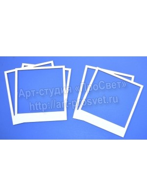 Чипборд №24-"Рамки полароид"