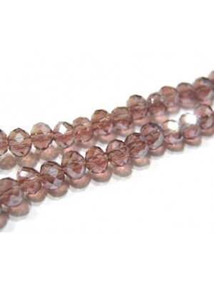 Бусина-стекло гранёное 6*4мм,цв-№10, цена за 10 шт