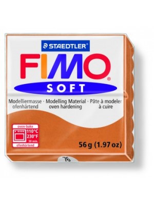 Полимерная глина Фимо FIMO Софт коньяк-76