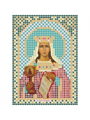 Набор для вышивки бисером-Икона- "Св. Великомученица Варвара"- ММ-009