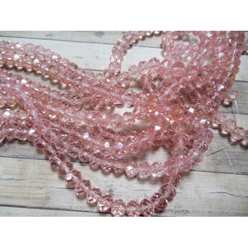 Бусина-стекло гранёное 8*6 мм,цв-№23цена за 10 шт