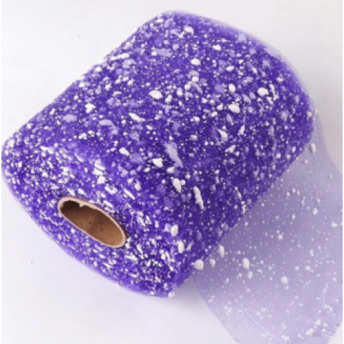 Сетка-снег, цв-фиолетовый,15 см,цена за 1 м