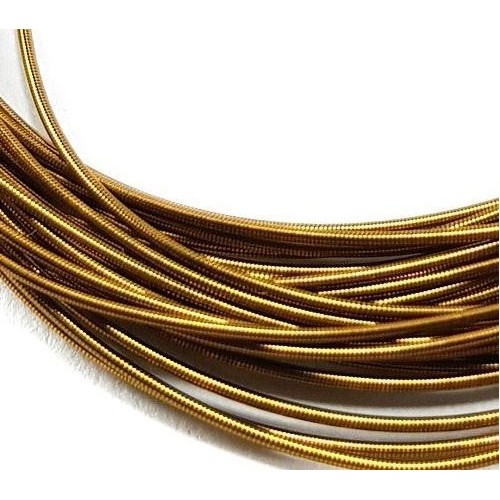 Канитель гладкая,цвет античное золото,1 мм- 5 гр,№156