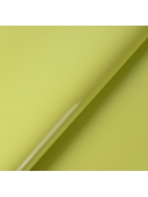 Искусственный лакированный кожзам, цв-желто-зелёный, 23*32 см