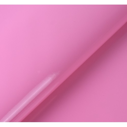 Искусственный лакированный кожзам, цв-розовый, 23*32 см
