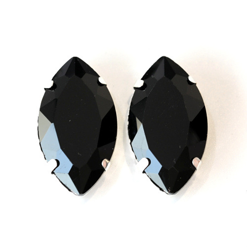 Пришивные стразы в цапах ,№13,Маркиз,9*18 мм.цена за 2 шт