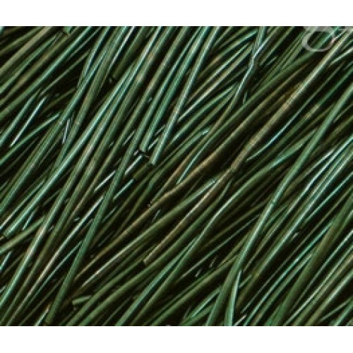 Канитель гладкая ,зелёный хаки,1 мм- 5 гр,№153