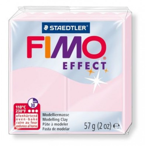 Полимерная глина FIMO effect,57гр,розовый кварц