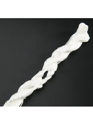 Шнур нейлоновый 1мм,белый.Цена-за 20 метров