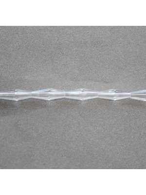 Бусина Биконус усечённый,4*12мм стекло,цв-№01-прозрачный (10шт) Бусина Биконус усечённый,4*12мм стекло,цв-№01-прозрачный (10шт)