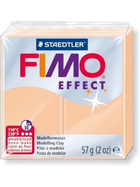 Полимерная глина FIMO effect,57гр,пастель персиковая