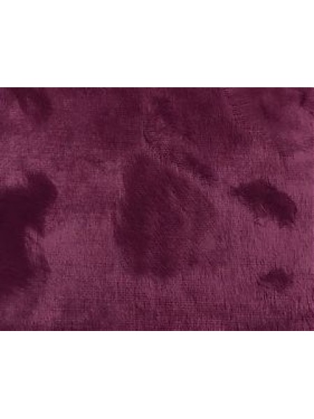 Вискоза "Элит" фактурная,ворс 6мм (основа х/б )цв-бордовый, 45см*50см, Италия
