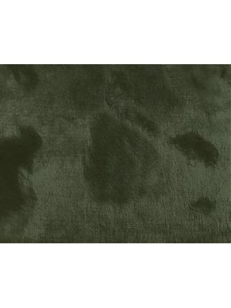 Вискоза "Элит" фактурная,ворс 6мм (основа х/б )цв-темно-зелёный, 45см*50см, Италия