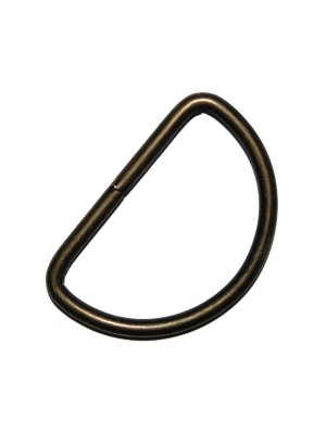 Полукольцо, цв-оксид(черный),25мм